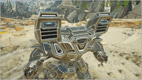 Ark Mek (Modules, Controls, Weapons).